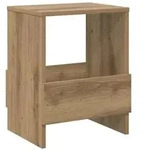 vidaXL Magazinregal Artisan-Eiche 35 x 30 x 45 cm