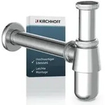 Flaschensiphon, Chrom, 1 1/4" x 32 mm