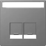 Merten Abdeckung System Design Edelstahl MEG4574-6036 1St.