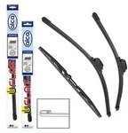 alca&reg; Scheibenwischer Set mit Heckscheibenwischer passend f&uuml;r OPEL AGILA (A)