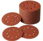 Schleifscheiben 125mm 100 K&ouml;rnung 50 St&uuml;ck Klett 100# * 50pcs