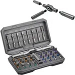 Schraubendreher-Set 42-teilig magnetisch Ratschengriff