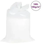 vidaXL Sitzsackf&uuml;llung EPS 100 L Wei&szlig; 10 kg/m3
