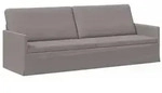 vidaXL 3-Sitzer Sofa Taupe 220 x 81 x 82 cm Stoff