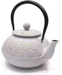 Teekanne aus Gusseisen mit Teesieb, japanischer Teekessel