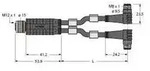 Turck Zweifachverteiler VBRK4.42PSW3M1/1/TEL