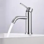 Wasserhahn Bad Mischbatterie, Waschtischarmatur mit Ger&auml;uscharmem Keramischem