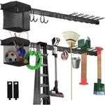 Garagen Werkzeugorganizer 12 80 Zoll 5 Panel und 12Haken+Stofft tasche