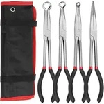 Schlauchgreifer-Set 4-tlg 28 cm Reichweite Nadelnasenzange