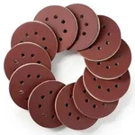Schleifscheiben 125mm Klett 8 Loch P240 110 St&uuml;ck K&ouml;rnung 240