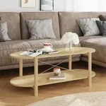 vidaXL Couchtisch 110x48x40 cm Holzwerkstoff