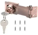 Schrank Schloss 76mm abschlie&szlig;bar mit Schl&uuml;sseln Rot Kupfer