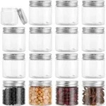 Vorratsdosen Deckel Luftdicht Transparent Plastik 16er Set 60ml