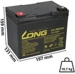 Ersatzakku f&uuml;r Pride Revo 3 und Revo 4 2x 12V (24V) 36Ah Zyklenfest AGM Long