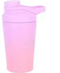 Protein Shaker 500ml Edelstahl Isoliert Auslaufsicher Shake Becher