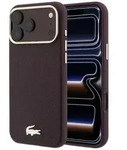 Lacoste H&uuml;lle iPhone 18 Pro Max / 17 Pro Max MagSafe Champs-&Eacute;lys&eacute;es gepr&auml;gt