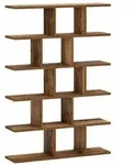vidaXL Wandregal Eichenholz 70 x 17 x 101 cm Holzwerkstoff