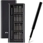 Pr&auml;zisionsschraubendreher Set Elektronik Handy Laptop 25 in 1 Schwarz