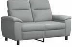 vidaXL Sofa Hellgrau 158 x 90 x 95 cm Stoff
