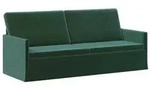 vidaXL 3-Sitzer Sofa Dunkelgr&uuml;n 190 x 81 x 82 cm Samt (V)