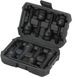 Hoteche 8PC 1/2&ldquo;DR Schlagschrauber Torx N&uuml;sse Set, T30-T80, CR-MO Material,