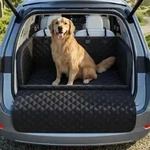pecute Kofferraumschutz Hund gesteppt mit Seiten und Ladekantenschutz -