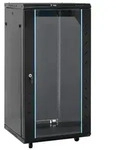 "vidaXL 22U Netzwerkschrank 19" IP20 Schwarz 60x60x120 cm"