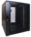 Danicom - 18 HE 19&rdquo; Serverschrank, mit perforierter Frontt&uuml;r (BxTxH) 800 x 1000 x