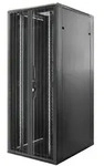 DSIT Danicom - 47 HE 19&rdquo; Serverschrank, mit perforierter Doppelfl&uuml;gelt&uuml;ren vorne
