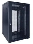 Danicom - 18 HE 19&rdquo; Serverschrank, mit perforierter Frontt&uuml;r (BxTxH) 600 x...