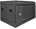 "DeLOCK - Geh&auml;use - geeignet f&uuml;r Wandmontage - Schwarz - 4U - 25.4 cm (10")"
