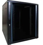 Danicom - 18 HE 19&rdquo; Serverschrank, mit Glast&uuml;r (BxTxH) 800 x 1000 x 1000mm