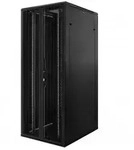 DSIT Danicom - 42 HE 19&rdquo; Serverschrank, mit perforierten Doppelfl&uuml;gelt&uuml;ren vorne