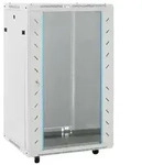 "vidaXL 18U Netzwerkschrank 19" IP20 Grau 60x60x100 cm"