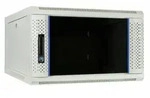 DSIT Danicom - 4 HE Serverschrank, Wandgeh&auml;use mit Glast&uuml;r, Wei&szlig;, (BxTxH) 600 x