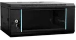vidaXL Netzwerkschrank mit Speicher Schwarz 60 x 35 x 28 cm Stahl
