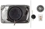 HELLA 1KB 003 177-291 Halogen-Scheinwerfereinsatz, Fernscheinwerfer - 12V - Einbau -