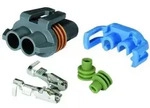 HELLA 8JD 156 151-807 Steckgeh&auml;use - Einbau - Xenon - Gummi - Set - Menge: 20
