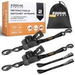 KODIAK STRAPS Automatik Spanngurte 25mm 3m S-Haken 2 St&uuml;ck