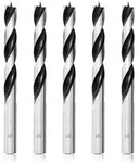 Holzbohrer Holzschlangenbohrer Brad Point 10mm 5Pcs 10mm x 5 PCS
