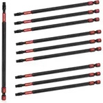 GEINXURN 10 St&uuml;ck T25 Schlagfester Schrauberbitsatz 150mm L&auml;nge Stark...