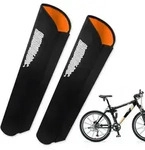 2x E-Bike Akku Schutzh&uuml;lle Neopren 54cm mit Reflektoren