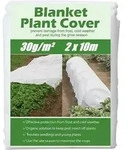 Wintervlies 2x10m 30g/m2 Schutzvlies Pflanzen Gartenvlies Frostschutz