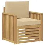 vidaXL Outdoor-Sofagarnitur Polyester Wei&szlig;