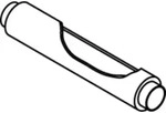 Schalld&auml;mpfer DN125 - Viessmann