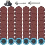 Schleifscheiben 50mm K240 Set Winkelschleifer 240 grits 63 Pieces