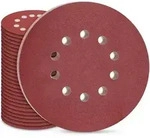 Schleifpapier 225mm Klett 30 Schleifgiraffe K&ouml;rnung P180 10 Loch