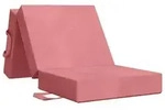 vidaXL Klappsofa Bett 75 x 63 x 45 cm Rosa