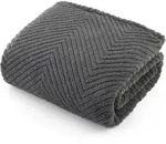 Hundedecke Waschbar Coralfleece Sofa Gro&szlig;e M (100x80cm) Dunkelgrau