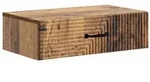vidaXL Wandmontierter Beistelltisch Altholz 59 x 34,5 x 17 cm